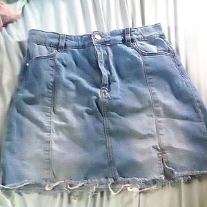 Jean skirt
